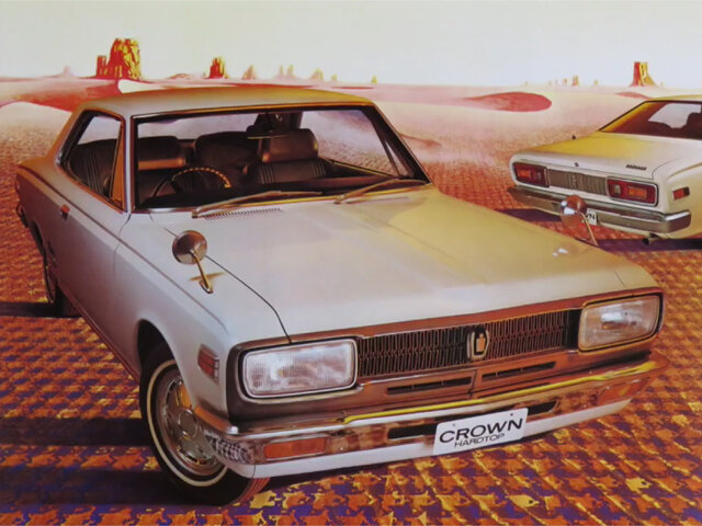 Toyota Crown (MS51) 3 поколение, рестайлинг, купе (09.1969 - 01.1971)